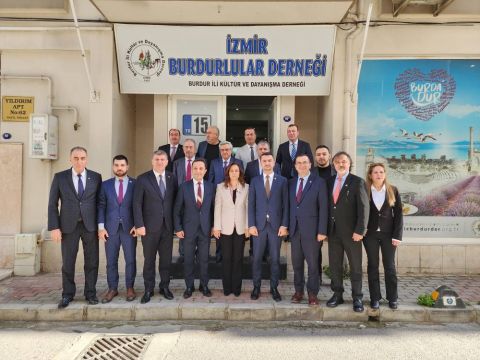 BURDUR PROTOKOLÜNDEN DERNEĞİMİZE ZİYARET