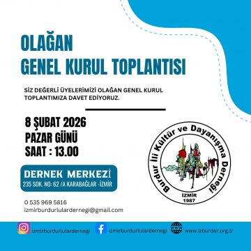 OLAĞAN GENEL KURUL TOPLANTISI